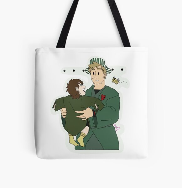 When Philza met Tubbo_ All Over Print Tote Bag RB1106 product Offical Philza Merch