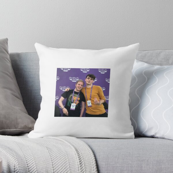 philza and wilbur soot Throw Pillow RB1106 product Offical Philza Merch