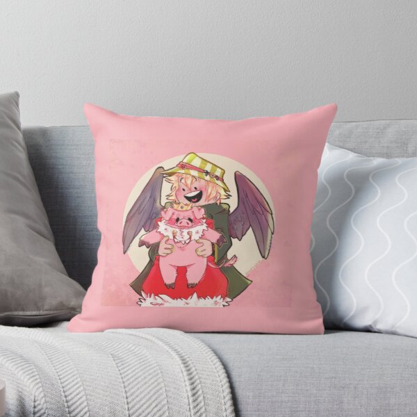 Ph1lza and Technoblade Throw Pillow RB1106 product Offical Philza Merch