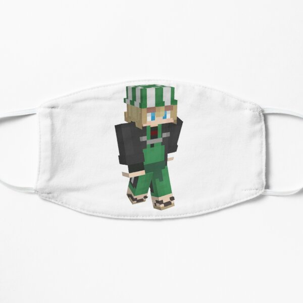 philza funny gamer Flat Mask RB1106 product Offical Philza Merch