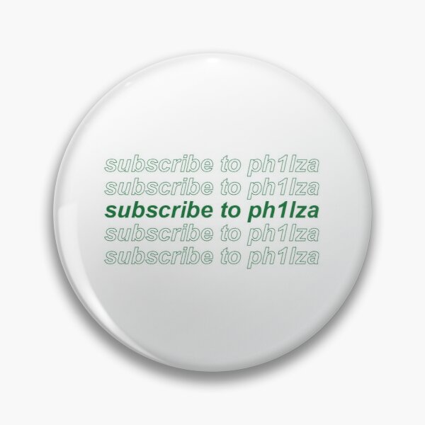 subscribe to philza Pin RB1106 product Offical Philza Merch